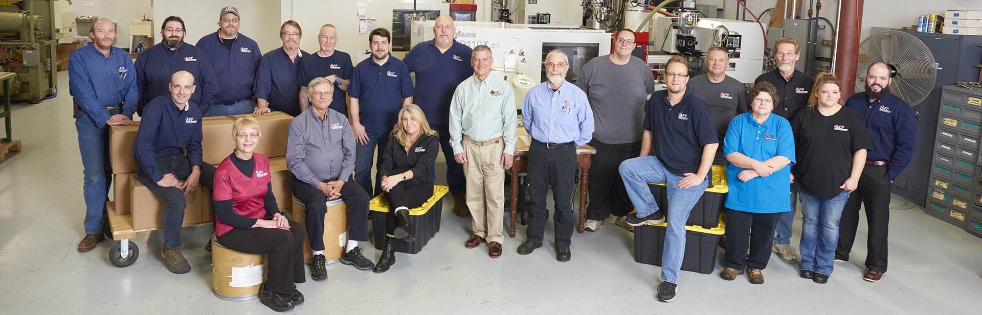 Advantage Plastic Products (APP) team of injection molding experts